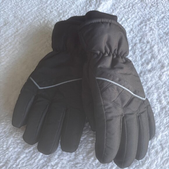 Winter Gloves with Stripe, Kids XL - Picture 2 of 6